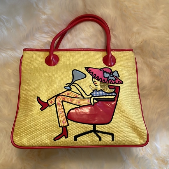 Nicole Miller Collection Handbags - Nicole Miller Collection Vintage Rare Martini Purse 🍸